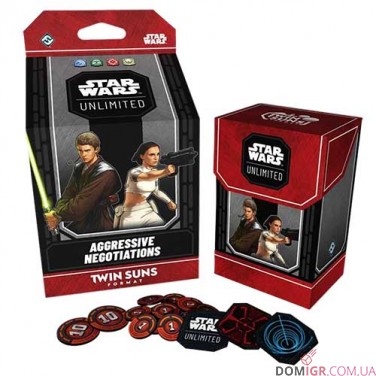 Star Wars: Unlimited TCG — Twin Suns Deck. Aggressive Negotiations